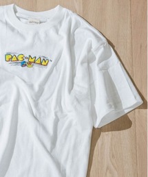 JOHN'S CLOSET | 【12】〔PAC-MAN/パックマン〕レトロロゴ刺繍Tシャツ(Tシャツ/カットソー)