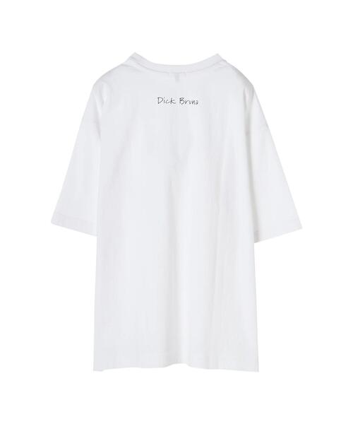 koe（コエ）の「miffy&teddy tshirts*（Tシャツ/カットソー・レディース・ホワイト/チャコールグレー・MEDIUM/LARGE）」の14枚目の写真