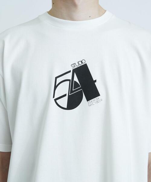 BEAUTY&YOUTH UNITED ARROWS（ビューティーアンドユースユナイテッドアローズ）の「【別注】＜STUDIO 54＞ AD LOGO TEE/Tシャツ（Tシャツ/カットソー・メンズ・ホワイト・XL/M/L/S）」の6枚目の写真