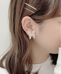 【apres jour×ARIAZ】蝶モチーフイヤリング