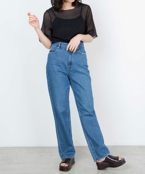 WEGO(ウィゴー)の「WEGO/【ZOZOTOWN&一部店限定】楊柳シフォンブラウスキャミセット(シャツ/ブラウス・レディース・ブラック/パープル/グリーン/オフホワイト/ピンク/ブルー・FREE)」の18枚目の写真