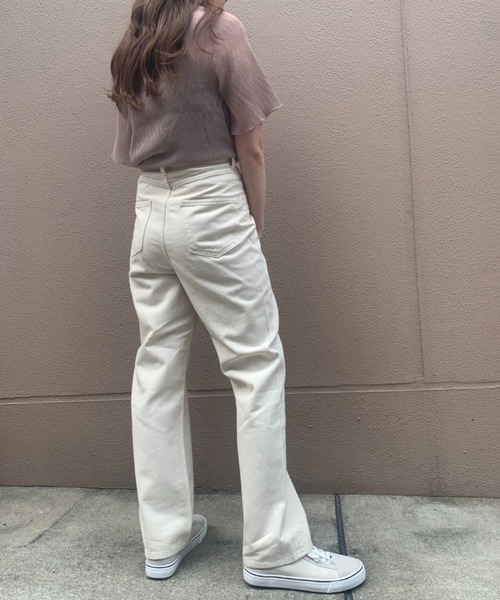 WEGO(ウィゴー)の「WEGO/【ZOZOTOWN&一部店限定】楊柳シフォンブラウスキャミセット(シャツ/ブラウス・レディース・ブラック/パープル/グリーン/オフホワイト/ピンク/ブルー・FREE)」の12枚目の写真