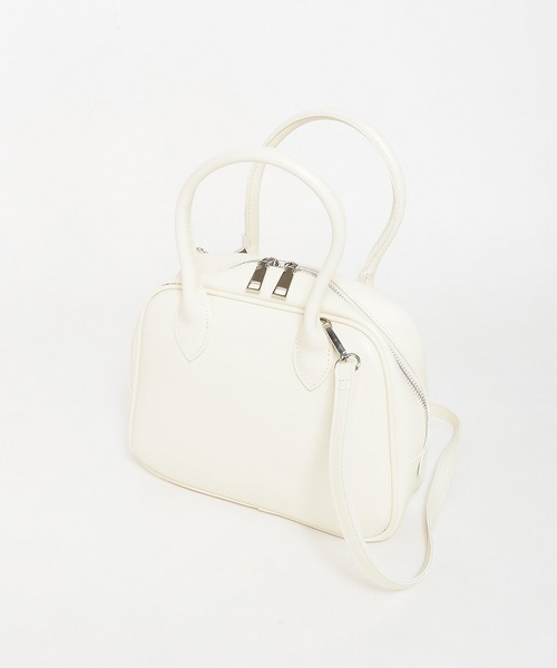 Crisp yours（クリスプユアーズ）の「【WEB限定】2wayスクエアバッグ（ハンドバッグ・レディース・ベージュ/アイボリー/ブラック/ブラウン・FREE）」の13枚目の写真