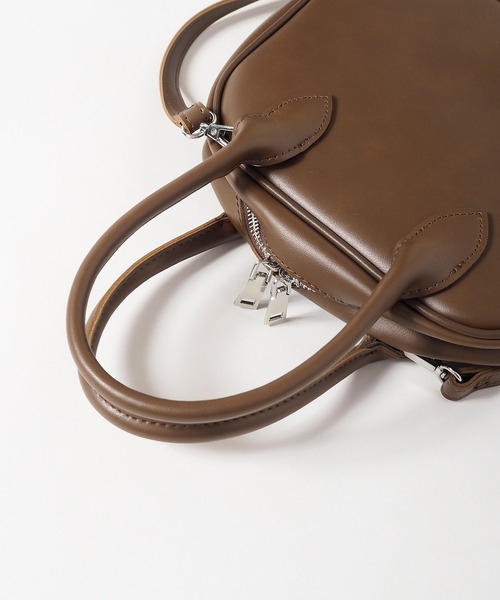 Crisp yours（クリスプユアーズ）の「【WEB限定】2wayスクエアバッグ（ハンドバッグ・レディース・ベージュ/アイボリー/ブラック/ブラウン・FREE）」の19枚目の写真