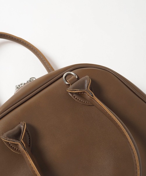 Crisp yours（クリスプユアーズ）の「【WEB限定】2wayスクエアバッグ（ハンドバッグ・レディース・ベージュ/アイボリー/ブラック/ブラウン・FREE）」の21枚目の写真