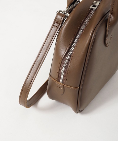 Crisp yours（クリスプユアーズ）の「【WEB限定】2wayスクエアバッグ（ハンドバッグ・レディース・ベージュ/アイボリー/ブラック/ブラウン・FREE）」の18枚目の写真