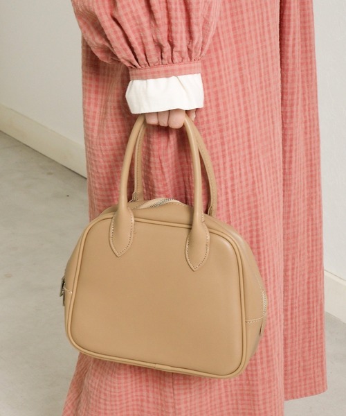 Crisp yours（クリスプユアーズ）の「【WEB限定】2wayスクエアバッグ（ハンドバッグ・レディース・ベージュ/アイボリー/ブラック/ブラウン・FREE）」の9枚目の写真