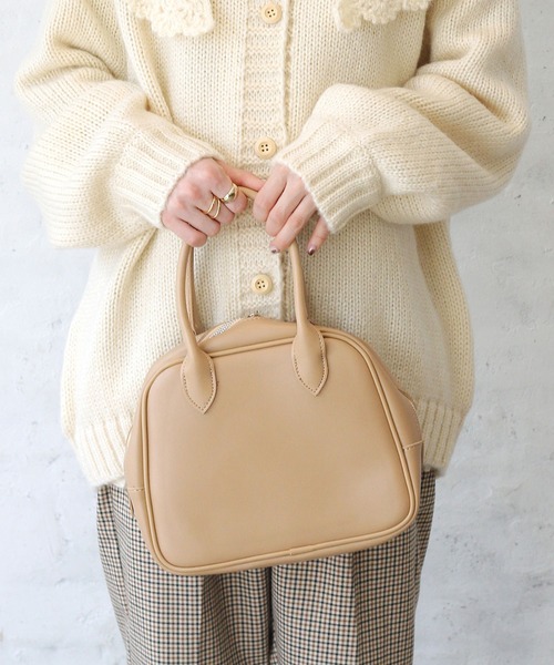 Crisp yours（クリスプユアーズ）の「【WEB限定】2wayスクエアバッグ（ハンドバッグ・レディース・ベージュ/アイボリー/ブラック/ブラウン・FREE）」の12枚目の写真