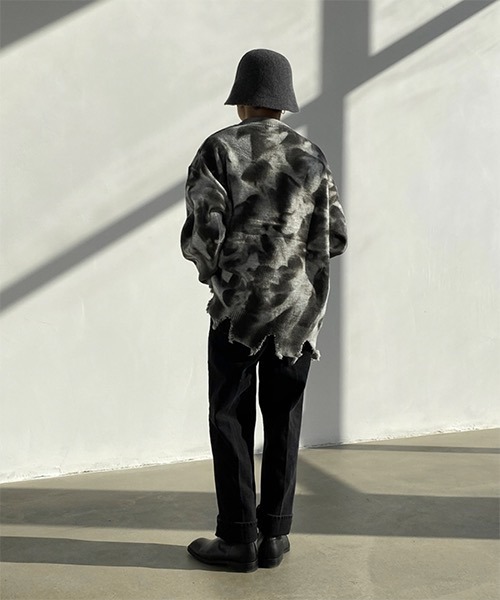 WESTBOY（ウエストボーイ）の「【WB ORIGINALS】Center Pleated Denim Pants WO21S312PT（デニムパンツ・メンズ・ライトブルー/ブラック/グレー/ブルー・M/L/XL）」の10枚目の写真