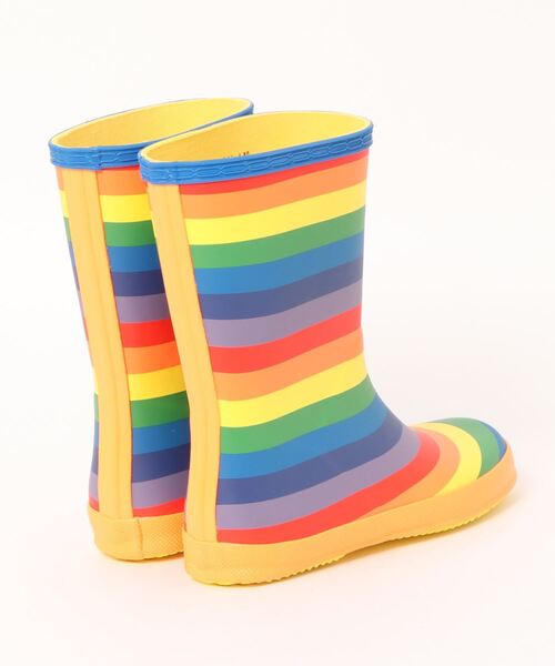 HUNTER（ハンター）の「【HUNTER】ORIGINAL KIDS FIRST CLASSIC RAINBOW PRINT BOOTS（レインシューズ・キッズ・レインボー・9/10/8/13/7/1/12/11）」の3枚目の写真