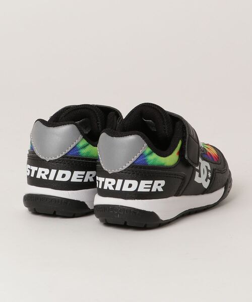 DC（ディーシー）の「DC/ディーシー キッズ シューズ メダリスト MEDALIST 3 STRIDER DK212601（スニーカー・キッズ・ブラック×ブラック/ホワイト×レッド・19.0cm/14.0cm/17.0cm/15.0cm/18.0cm/16.0cm）」の3枚目の写真