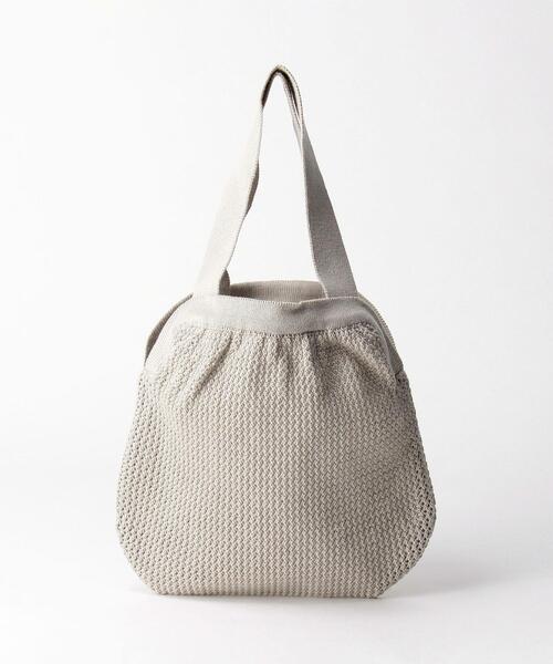 Lepidos（レピドス）の「＜DIARTE＞レースニットバッグ（トートバッグ・レディース・ホワイト/ベージュ/オレンジ・FREE）」の3枚目の写真