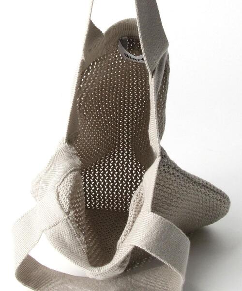 Lepidos（レピドス）の「＜DIARTE＞レースニットバッグ（トートバッグ・レディース・ホワイト/ベージュ/オレンジ・FREE）」の6枚目の写真