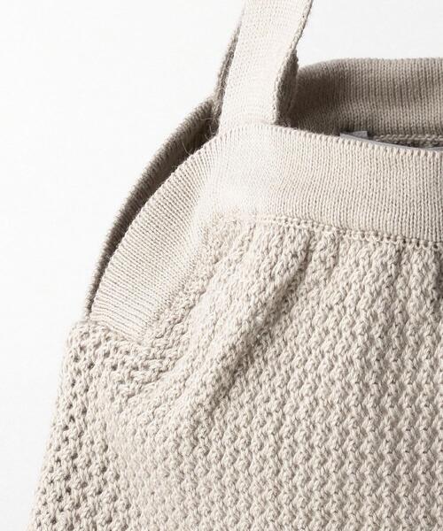 Lepidos（レピドス）の「＜DIARTE＞レースニットバッグ（トートバッグ・レディース・ホワイト/ベージュ/オレンジ・FREE）」の9枚目の写真
