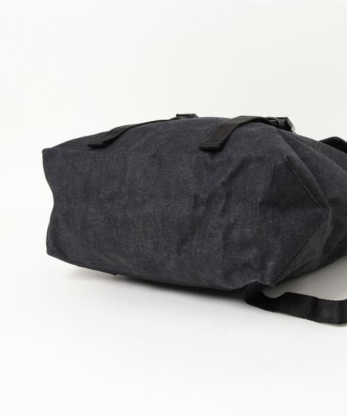 美品 ディーゼル バックパック VOLPAGO BACK デニム 大容量 ロゴ DIESEL（ディーゼル）の「ロゴプリントデニムバックパック