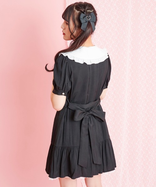 ワンピース Secret ワンピース ドレスhoney シークレットハニー のファッション ビッグカラーブラウスワンピース ワンピース Secret