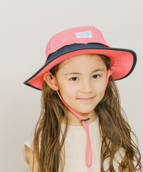 THE NORTH FACE（ザノースフェイス）の「【THE NORTH FACE(ザノースフェイス)】ホライズンハット(KIDS)（ハット・キッズ・ピンク/ブラウン・FREE）」の2枚目の写真