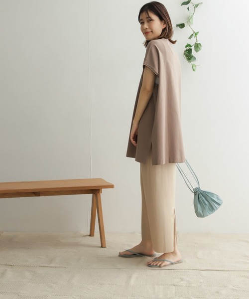 URBAN RESEARCH DOORS（アーバンリサーチドアーズ）の「リブニットスカート（スカート・レディース・モカ/ライトベージュ・ONE）」の13枚目の写真