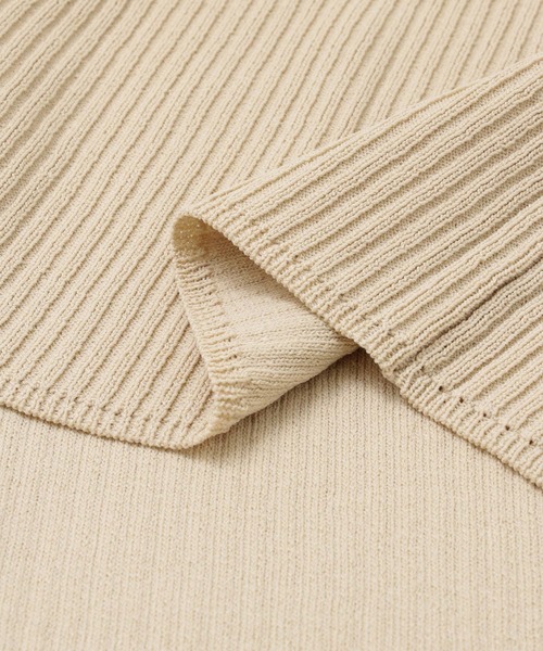 URBAN RESEARCH DOORS（アーバンリサーチドアーズ）の「リブニットスカート（スカート・レディース・モカ/ライトベージュ・ONE）」の12枚目の写真