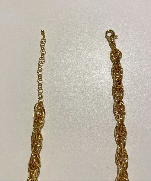 Omekashi(オメカシ)の「ロープチェーンネックレス(ネックレス・レディース・ゴールド・ONE SIZE)」の6枚目の写真