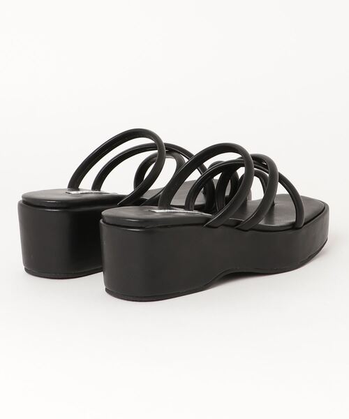 WC(ダブル シー)の「コード厚底サンダル(サンダル・レディース・ホワイト/ブラック/サックスブルー・SMALL/MEDIUM)」の4枚目の写真