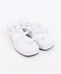 コード厚底サンダル