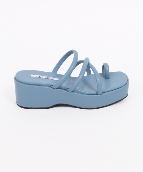 WC(ダブル シー)の「コード厚底サンダル(サンダル・レディース・ホワイト/ブラック/サックスブルー・SMALL/MEDIUM)」の12枚目の写真