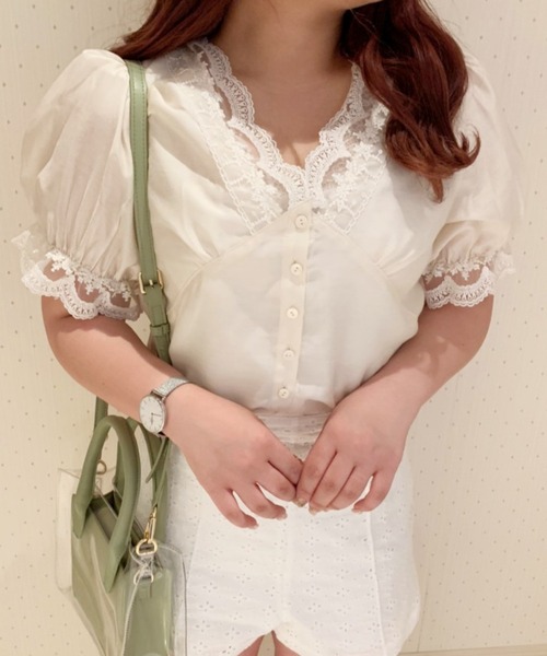 ルーズデニムシャツ＆ショートパンツセット | ファッション通販