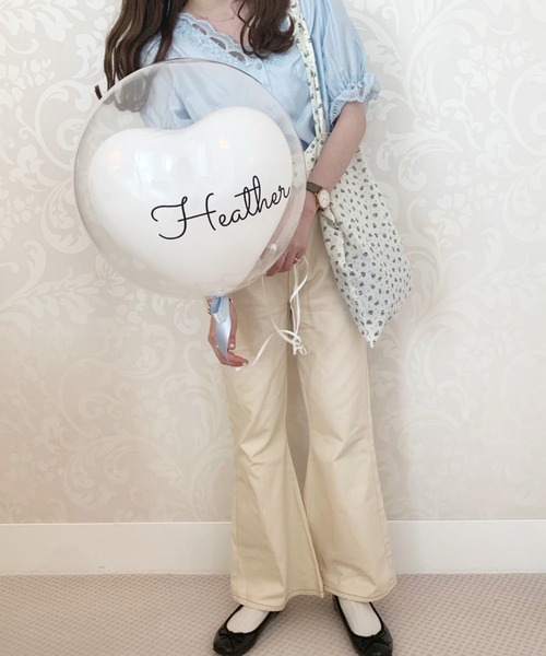 Heather(ヘザー)の「あいねねテンセルリボンブラウス 954264(シャツ/ブラウス・レディース・アイボリー/ブラウン/ブルー・FREE)」の22枚目の写真