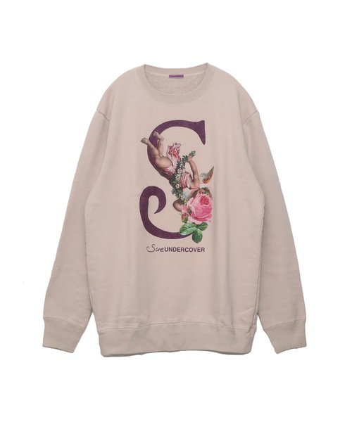 SueUNDERCOVER（スーアンダーカバー）の「SU2A1891-2（スウェット・レディース・ブラック/オフホワイト/ライトベージュ・2/1）」の4枚目の写真