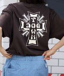 CROSS LOGO S/S T-SHIRTS/ドッグタウンバックプリント半袖Tシャツ