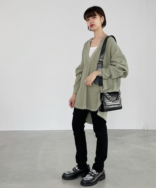 PAGEBOY（ページボーイ）の「クラシックローファー（ローファー・レディース・ブラック/ゼブラ・MEDIUM/LARGE）」の6枚目の写真