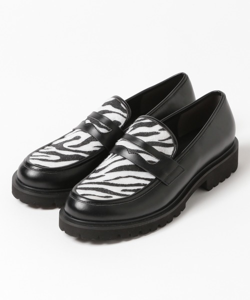 PAGEBOY（ページボーイ）の「クラシックローファー（ローファー・レディース・ブラック/ゼブラ・MEDIUM/LARGE）」の8枚目の写真