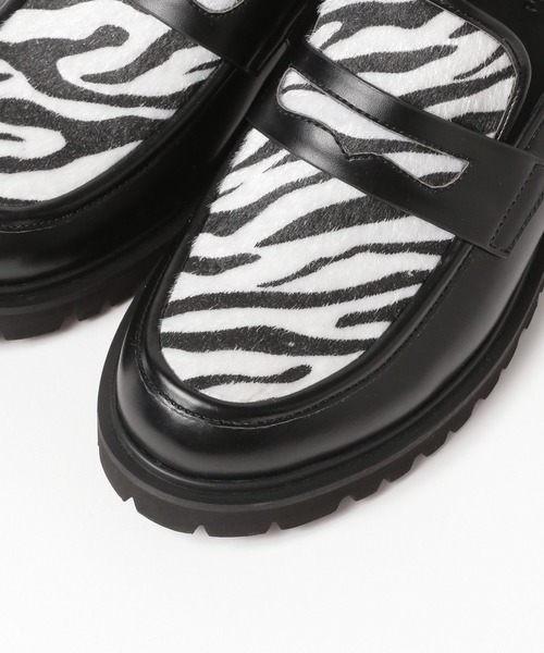 PAGEBOY（ページボーイ）の「クラシックローファー（ローファー・レディース・ブラック/ゼブラ・MEDIUM/LARGE）」の13枚目の写真