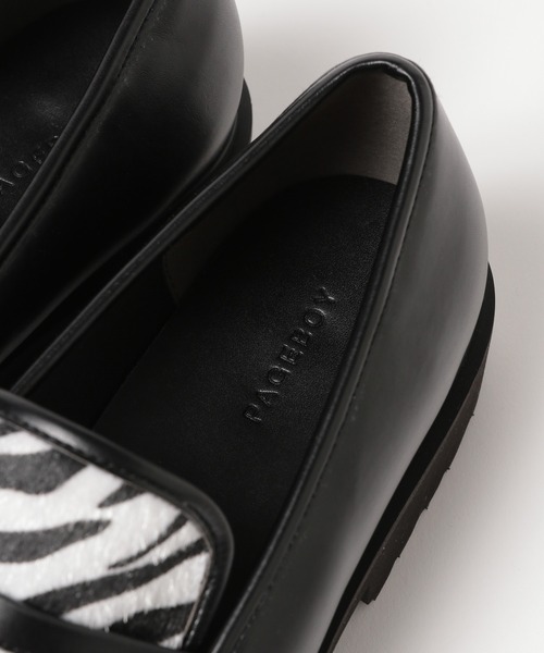 PAGEBOY（ページボーイ）の「クラシックローファー（ローファー・レディース・ブラック/ゼブラ・MEDIUM/LARGE）」の16枚目の写真
