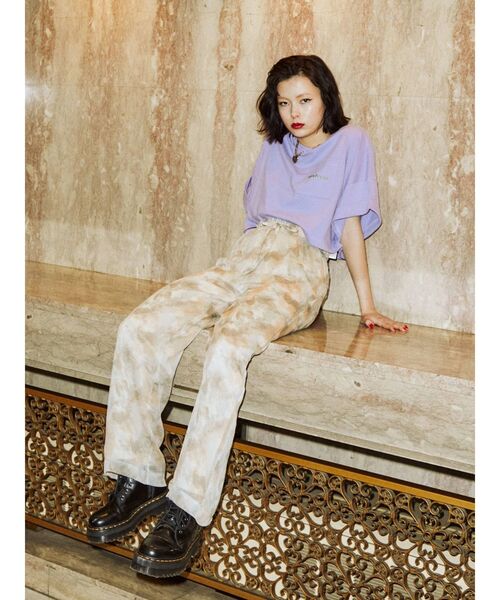 jouetie（ジュエティ）の「ランダムプリーツシアーパンツ（その他パンツ・レディース・ブラック/オレンジ/その他1/その他2・MEDIUM）」の10枚目の写真