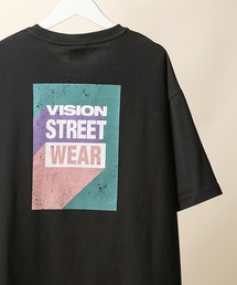 VISION STREET WEAR（ヴィジョンストリートウェア）の「【VISION STREET WEAR/ヴィジョンストリートウェア】レトロタッチBOXロゴプリント半袖BIGTシャツ（Tシャツ/カットソー・メンズ）」