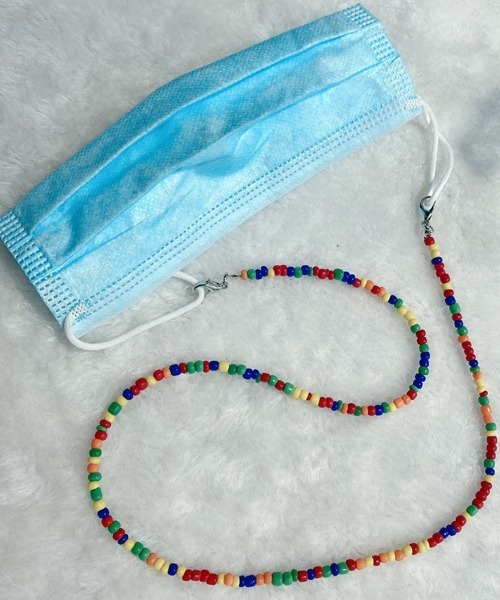 Ein（アイン）の「Ein/カラフルビーズマスクチェーン（ネックレス・レディース・A/B/C/D/E/F/G/H・FREE）」の16枚目の写真