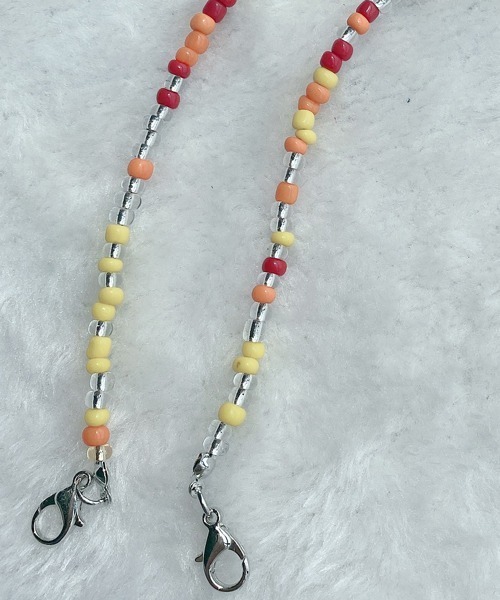 Ein（アイン）の「Ein/カラフルビーズマスクチェーン（ネックレス・レディース・A/B/C/D/E/F/G/H・FREE）」の18枚目の写真