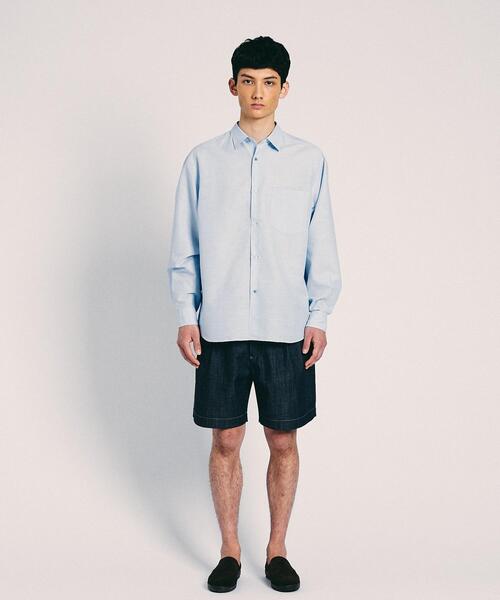 UNITED ARROWS(ユナイテッドアローズ)の「<UNITED ARROWS > ノーフェイド デニム ショーツ(その他パンツ・メンズ・ベージュ/ネイビー・SMALL/MEDIUM/LARGE/X-LARGE)」の5枚目の写真