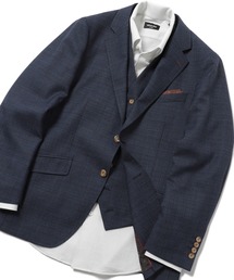 MEN'S BIGI | ストレッチテーラードジャケット【撥水撥油加工・抗ピリング】(テーラードジャケット)