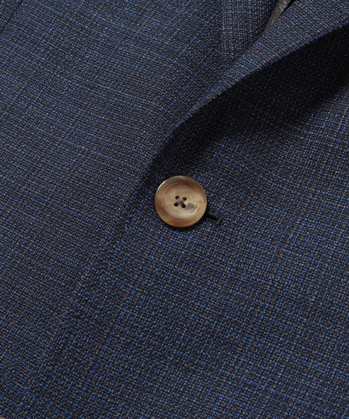 MEN'S BIGI（メンズビギ）の「ストレッチテーラードジャケット【撥水撥油加工・抗ピリング】（テーラードジャケット・メンズ・ブラウン/ネイビー・01/02/03/04）」の20枚目の写真