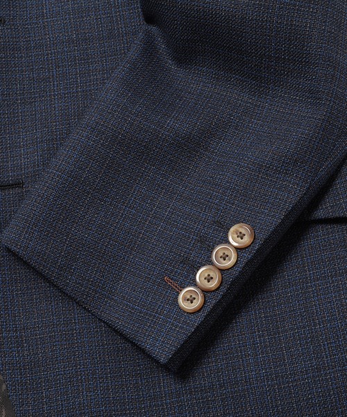 MEN'S BIGI（メンズビギ）の「ストレッチテーラードジャケット【撥水撥油加工・抗ピリング】（テーラードジャケット・メンズ・ブラウン/ネイビー・01/02/03/04）」の21枚目の写真