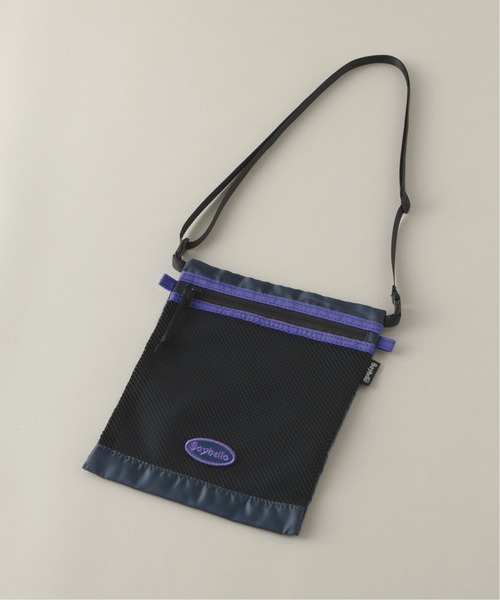 SAYHELLO（セイハロー）の「【SAYHELLO / セイハロー】 SUMMER POCHETTE-BAG（ショルダーバッグ・メンズ・ブラック/パープル/イエロー・FREE）」の2枚目の写真