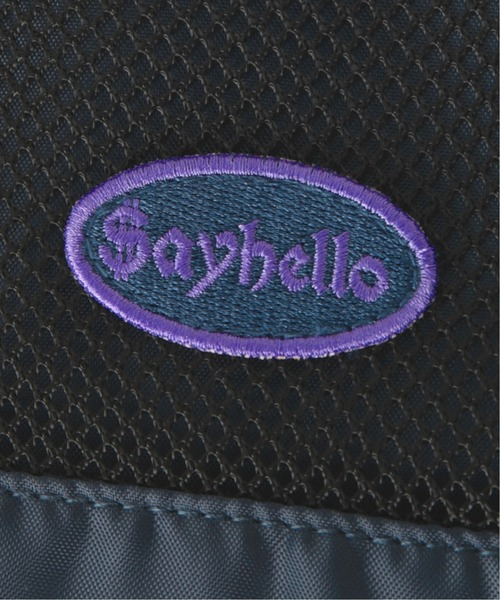 SAYHELLO（セイハロー）の「【SAYHELLO / セイハロー】 SUMMER POCHETTE-BAG（ショルダーバッグ・メンズ・ブラック/パープル/イエロー・FREE）」の16枚目の写真