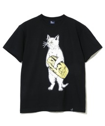 猫に小判TEE