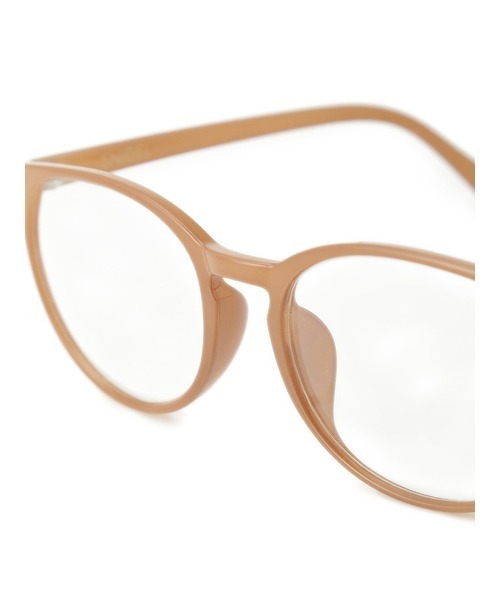 SNIDEL（スナイデル）の「【SNIDEL　EYEWEAR】太フレーム PCメガネ（メガネ・レディース・ブラック/ベージュ/モカ・FREE）」の14枚目の写真