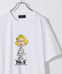 CIAOPANIC（チャオパニック）の「【VARIOUS TIMELESS ARTS/ ヴァリアス タイムレス アーツ】トップスターM.MプリントＴシャツ（Tシャツ/カットソー・メンズ）」