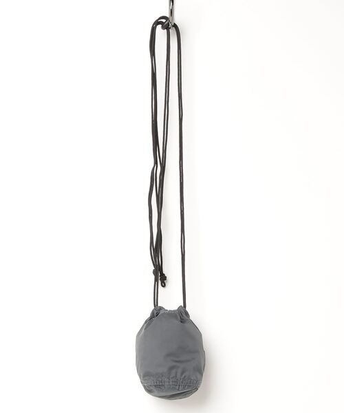 WILD THINGS（ワイルドシングス）の「【WILD THINGS】SHOULDER DRAWSTRING PURSE（ショルダーバッグ・メンズ・ブラック/グレー/ピンク/イエロー/ブルー・FREE）」の20枚目の写真