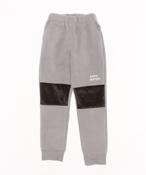 KRIFF MAYER Kid's Collection（クリフメイヤーキッズコレクション）の「ニーザパンツ（スウェットパンツ・キッズ・ブラウン/グレー/チャコール/ネイビー・140/160/170/130/150/120）」の7枚目の写真